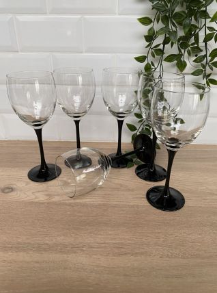 Set de 6 verres à eau Luminarc Domino