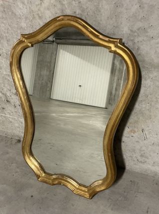 Miroir doré ancien