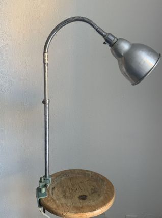 Lampe vintage 1950 industrielle atelier usine KI-E-KLAIR - 8