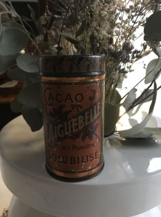 Boite vintage cacao Aiguebelle