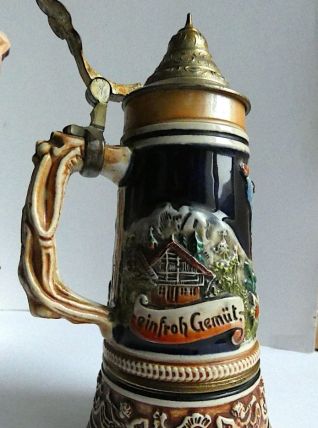 chope allemande musicale Vintage 