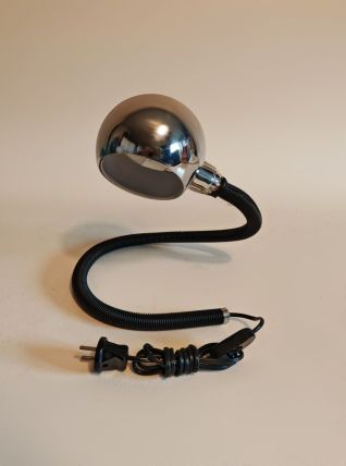 lampe serpent Targetti chromée