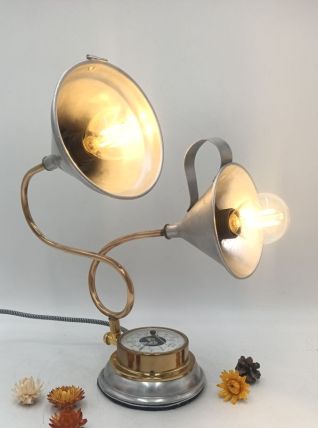 Lampe industrielle, Detournement d'objet