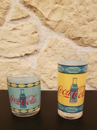 2 verres coca cola 1998 