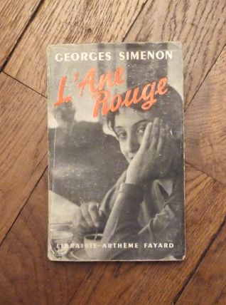 L'Ane Rouge- Georges Simenon- Librairie Artheme Fayard   