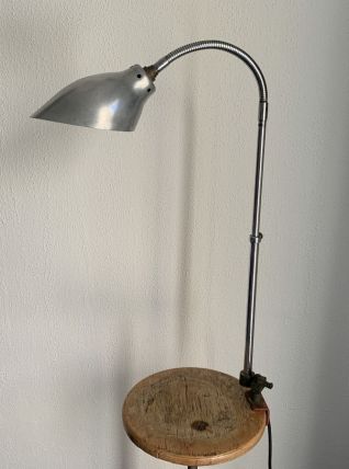 Lampe vintage 1950 industrielle atelier usine KI-E-KLAIR - 8