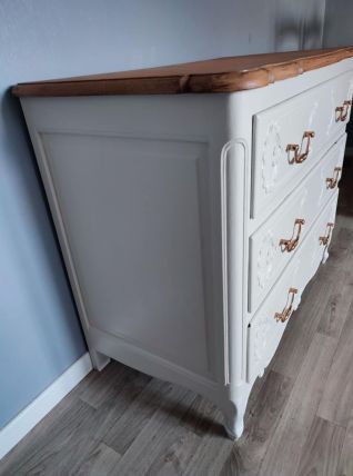 COMMODE RESTAURÉE CHENE MASSIF 