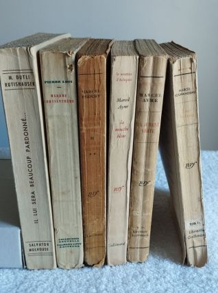 Lot 6 Livres Anciens pour décoration - Tendance