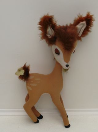 Peluche Bambi années 60/70