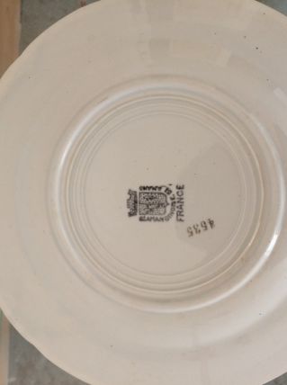 12 Assiettes à désert en porcelaine de Bavière 