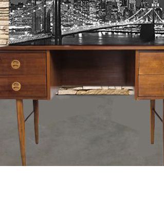 Bureau vintage des années 60 