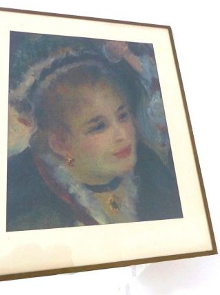 Lithographie Repro Tableau Auguste RENOIR Au Bal du Moulin