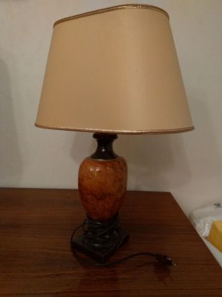 Lampe avec pied en marbre