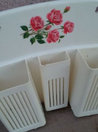 porte brosses et serviettes annees 1960