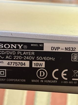 Lecteur dvd Sony