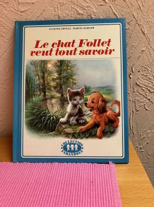 Livre Le chat follet veut tout savoir Collection Martine