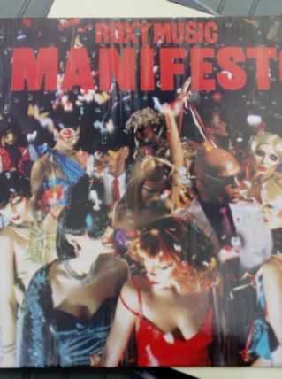 Disque vinyle Roxy Music, Manifesto, original de 1978