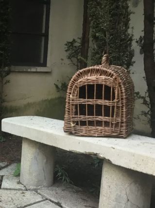 Panier à chat vintage