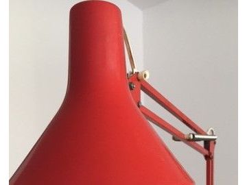 Lampe d'architecte orange – Luckyfind