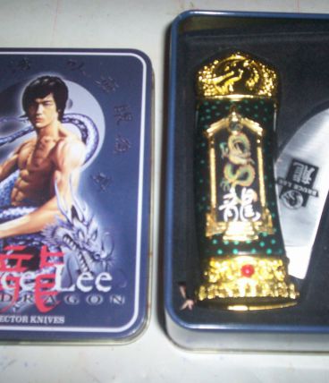 COFFRET COUTEAU DE POCHE BRUCE LEE 