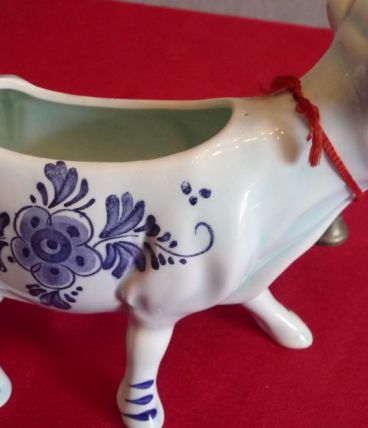 vache delft pot a crème