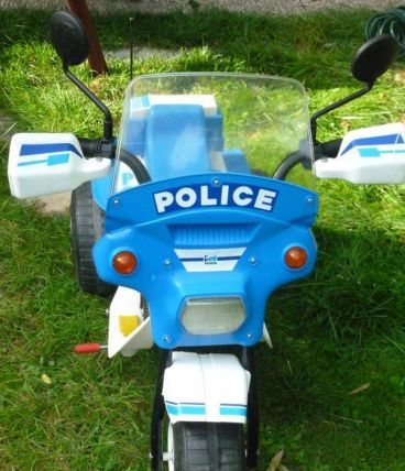 Moto de police