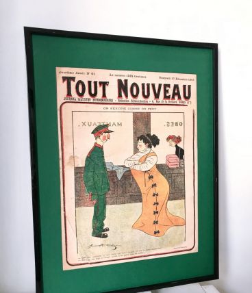 Tableau vintage humour - couverture TOUT NOUVEAU