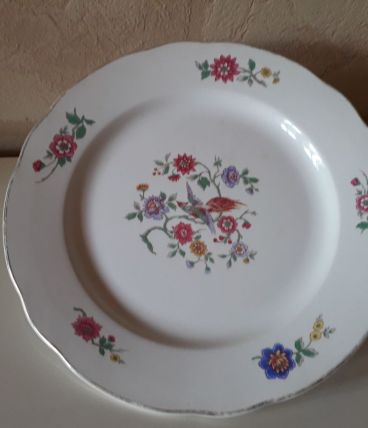 assiette plate digoin sarreguemines