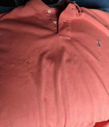 "Polo Ralph Lauren"rouge Nacarat. Taille S