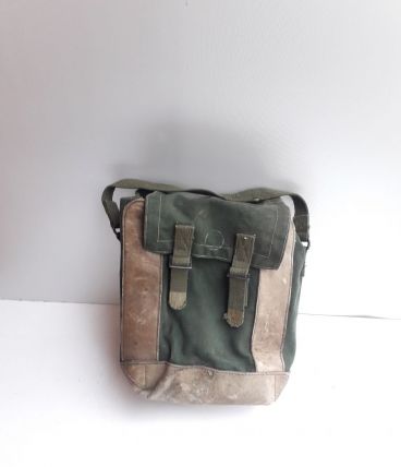 Militaria - Musette militaire - sacoche de transport - WW2 -
