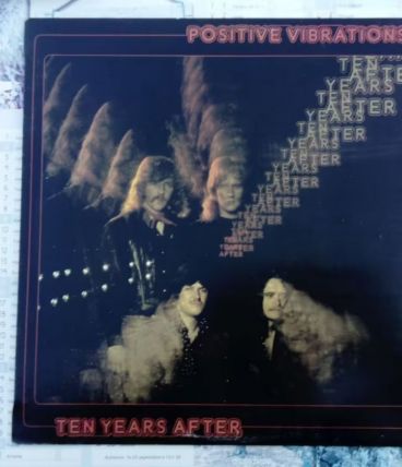 Vinyle Ten Years After Positive vibrations de 1974