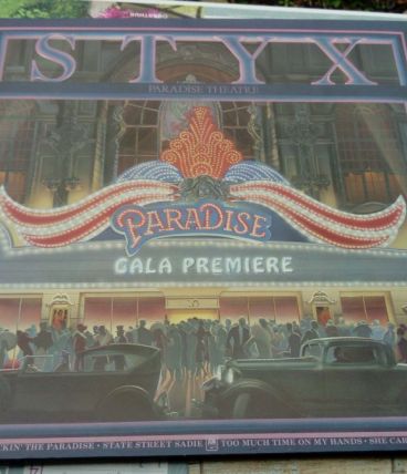 Vinyle LP Styx Paradise Theatre EO de 1981