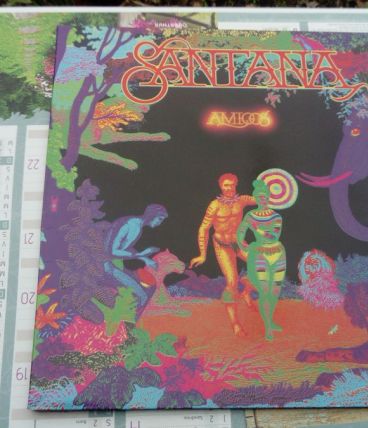 Vinyle Santana Amigos daté de 1976 