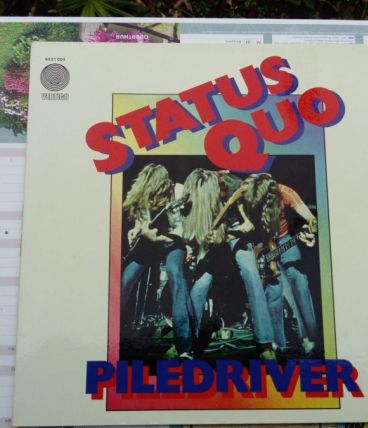 Vinyle LP Status Quo - Piledriver EO de 1972