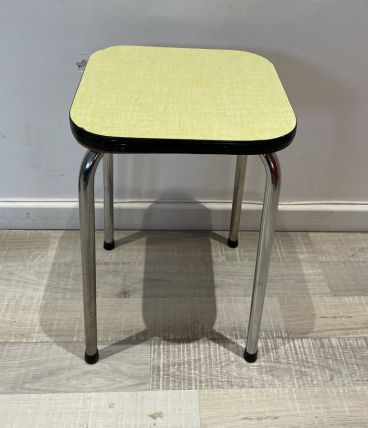 Tabouret en formica années 60