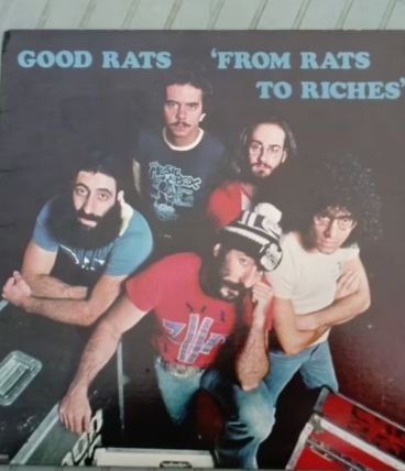 Disque Vinyle Lp 33t Good rats From Rats To Riches 