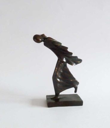 Statuette en bronze femme