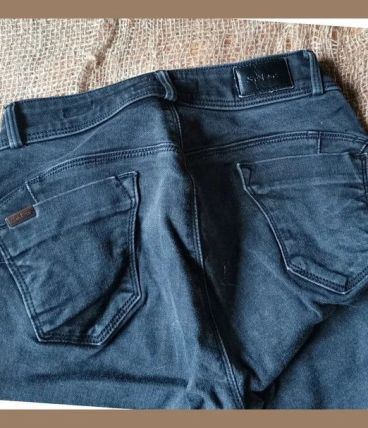 Jeans noir délavé Salsa Wonder (W24) en très bon état