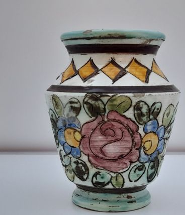 petite vase cerart monaco 1960 poterie faïence