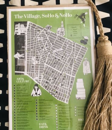 Carte Map's The Village Soho Noho New York