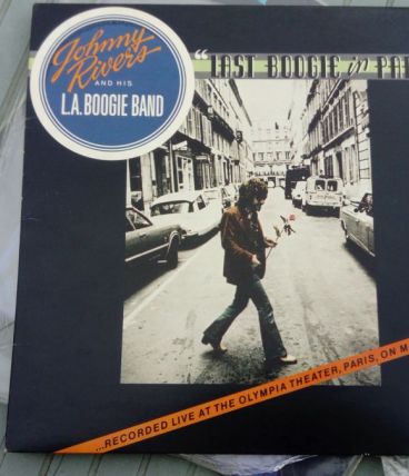 Vinyle Johnny Rivers  Last Boogie In Paris EO 1974