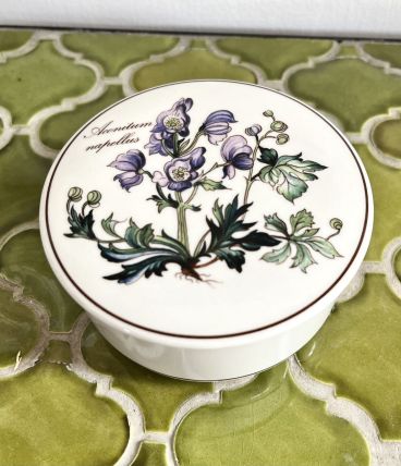 Bonbonnière boîte sucrier Villeroy et Boch porcelaine