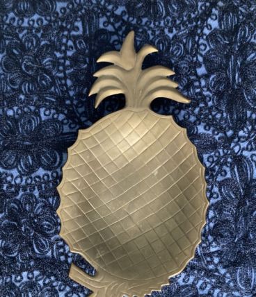 Vide-poche bronze ananas