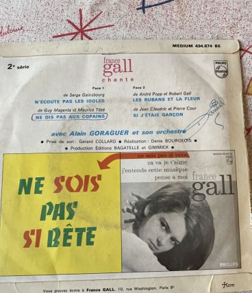 France Gall Vynil le 4titres n’écoute pas les idoles