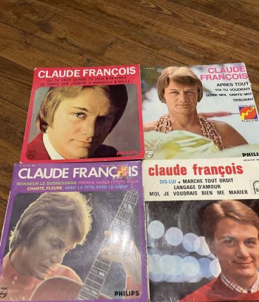 Claude François 45 tours 4titres