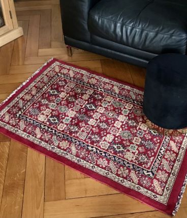 Petit tapis moyen orient vintage