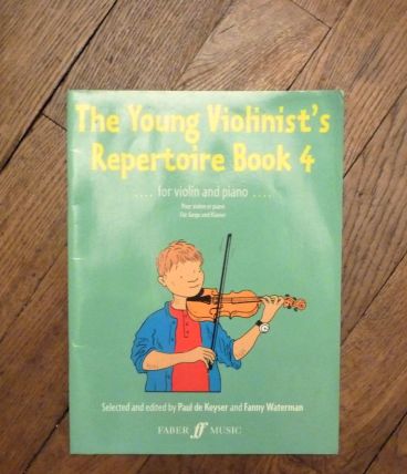 The Young Violinist's-Repertoire Book 4-for Violin and Piano