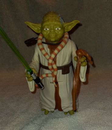 Jedi Maître Yoda Star Wars + 4 accessoires amovibles