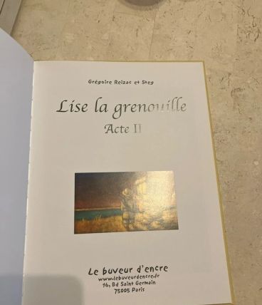 Lise la grenouille Acte 2, G. Reizac (Ref. 2024-268)