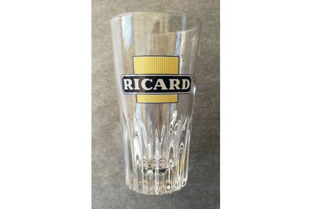 VERRE MOMIE RICARD COLLECTOR   Ancien logo carré jaune